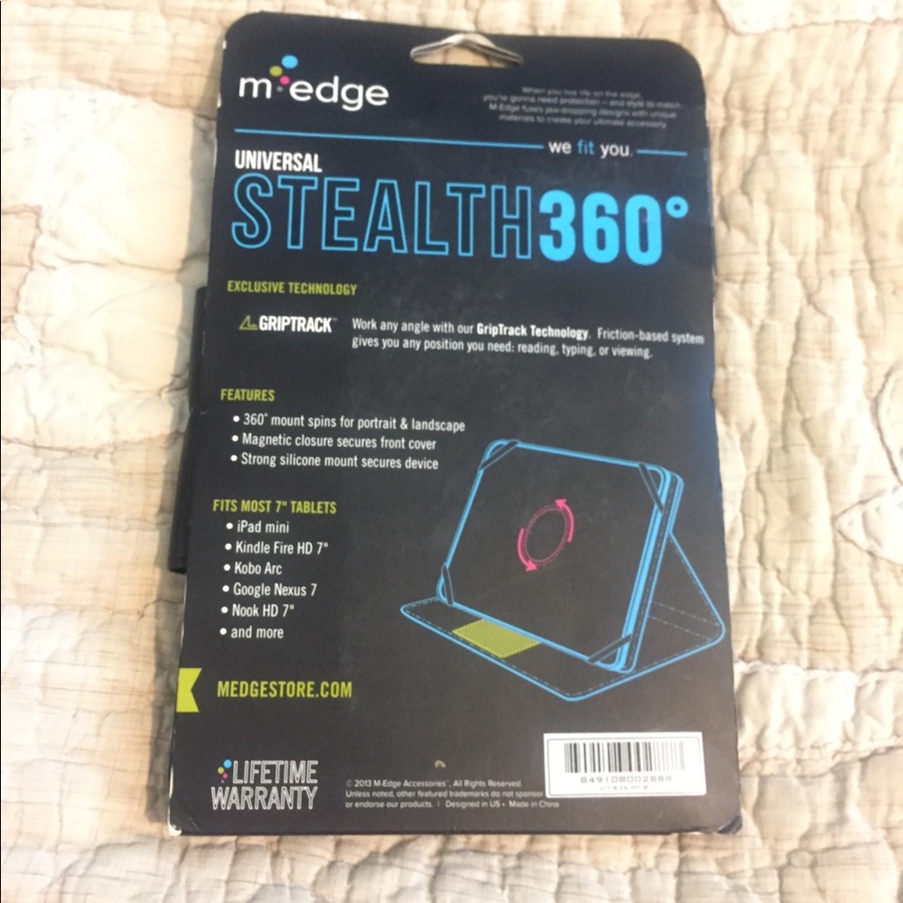 M edge tablet case